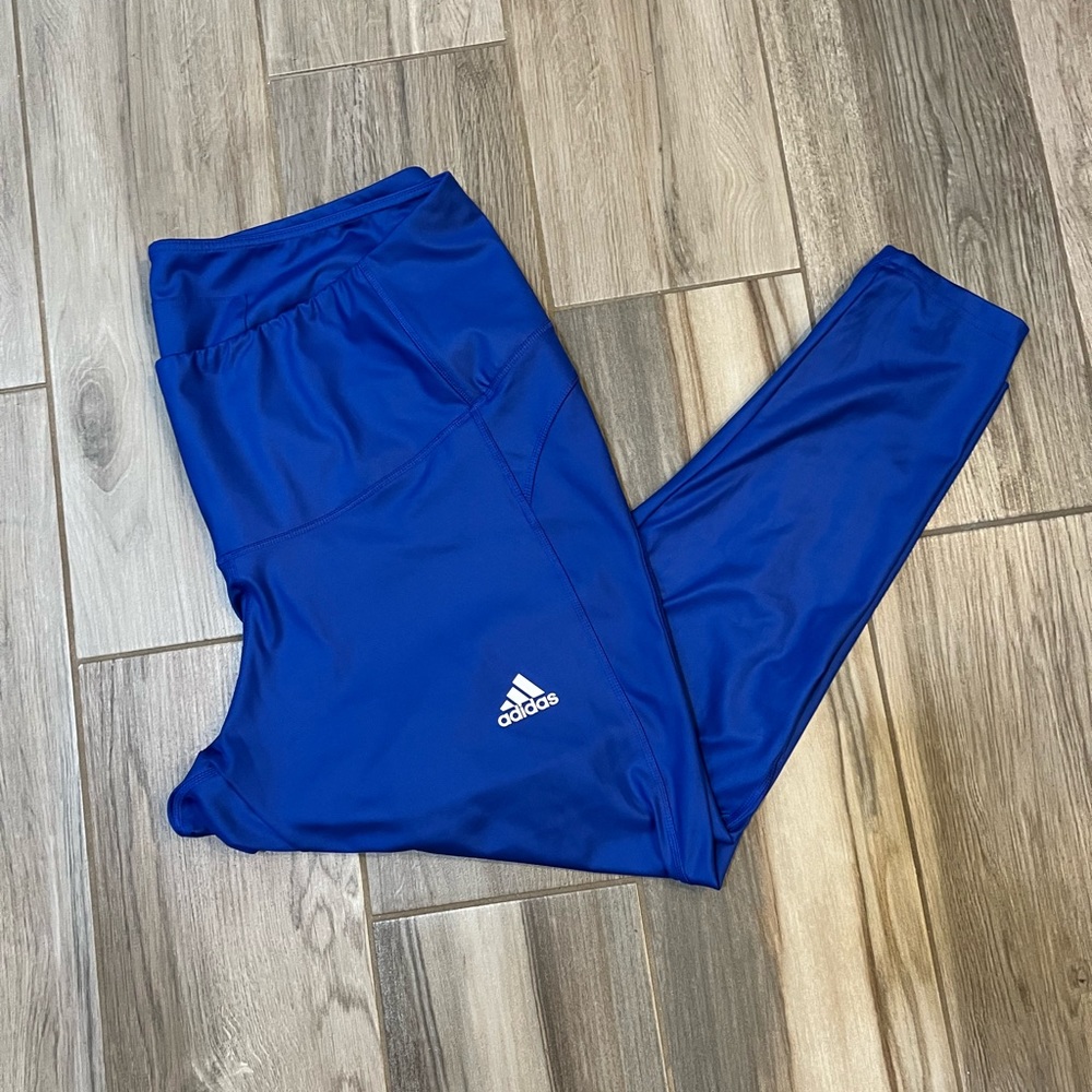 Women’s adidas aeroready tights blue 4x
